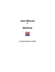 WinPack User Manual - Clay County Amateur Radio Emergency