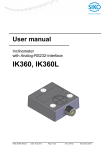 User manual RS232