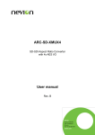 ARC-SD-XMUX4 User manual