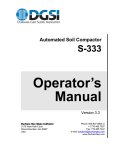 User Manual - S-333 v3 Automated Soil Compactor