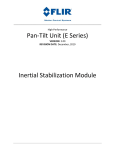 Pan-Tilt Unit (E Series) Inertial Stabilization Module