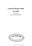 CLUNY - Lacanche