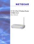 N150 2-Port Wireless Router WNR612v3