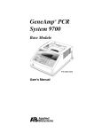 GeneAmp® PCR System 9700 - Thermo Fisher Scientific