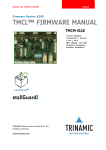 TMCL Firmware Manual - TMCM-3110