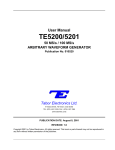 TE520x Manual - Team Solutions