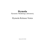 Dymola 2015 FD01 Release Notes