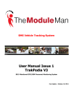 User Manual Issue 1 TrakPodia V3