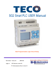 TECO SG2 Smart PLC User Manual