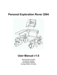 Personal Exploration Rover 2004 User Manual v1.8