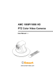 AMC 1080P/1080i HD PTZ Color Video Cameras