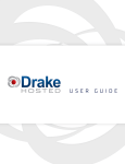 Drake Hosted User Guide - Drake Hosted Account Manager