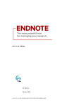EndNote Handout ITC