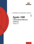Egate-100 - RAD Data Communications