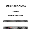 Manual PMA-200 - Pa