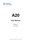 A20 User Manual V1.20 - linux