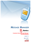 Facebook Message Manager (End User Manual)