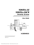 ADEMCO VISTA-15 VISTA-15CN User Manual