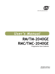 User`s Manual