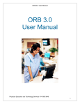 ORB 3.0 User Manual