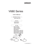 V680S RFID Profibus User`s Manual