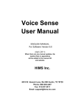 Voice Sense User Manual(Ver 6.0)_HIMS