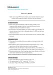 DHOM Laser User`s Manual