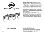 Dotz TPar System User Manual