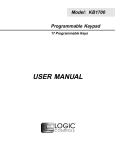 KB1700 User Manual