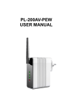 PL-200AV-PEW USER MANUAL