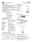 User`s Manual (PDF 241K) - General Technologies Corp.