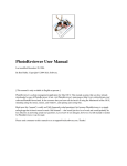PhotoReviewer User Manual