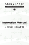Max-Prop Ecowind Installation Instructions