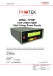 DPS2 –1P10P - Photek Limited