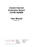 II-EVB-362MW User Manual