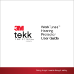 WorkTunes™ Hearing Protector User Guide