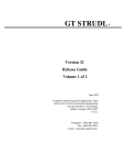 GTSTRUDL Version 32