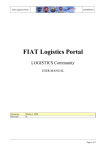 FIAT Logistics Portal