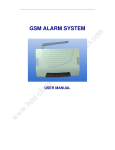 GSM ALARM SYSTEM - Security Warehouse Security Warehouse