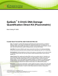 EpiQuik ™ 8-OHdG DNA Damage Quantification Direct Kit