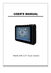 USER`S MANUAL - KJB Security Products