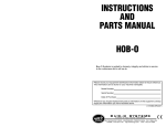HOB-O INSTRUCTIONS AND PARTS MANUAL - Bug-O