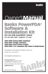 Banks PowerPDA® Software & Installation Kit