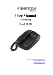 User Manual EP-636 - shenzhen hybertone technology co., ltd.