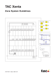 TAC Xenta Zone System Guidelines