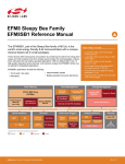 EFM8 Sleepy Bee Family EFM8SB1 Reference Manual