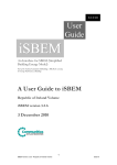 iSBEM User Guide - the Sustainable Energy Authority of Ireland