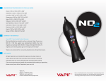 Vapir NO2 Vaporizer Instructions User Manual PDF
