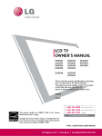 LG 32LD320 LCD TV User Guide Manual