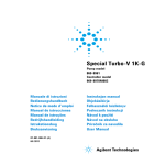 Special Turbo-V 1K-G - Agilent Technologies